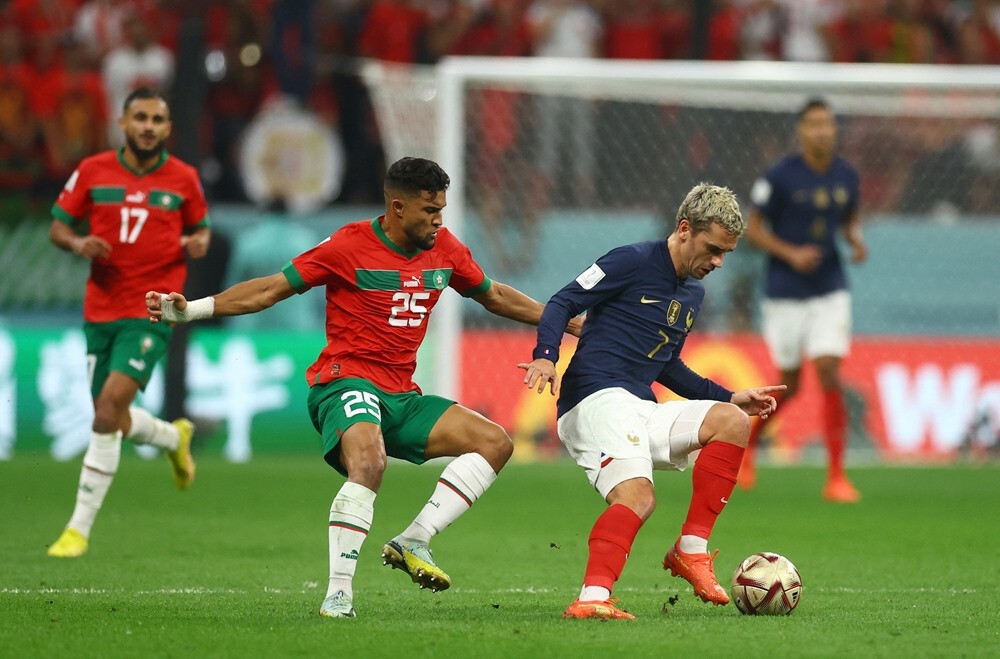 Những trận đấu nổi bật giữa đội Pháp vs Maroc